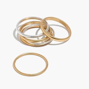 Madewell Stacking Rings